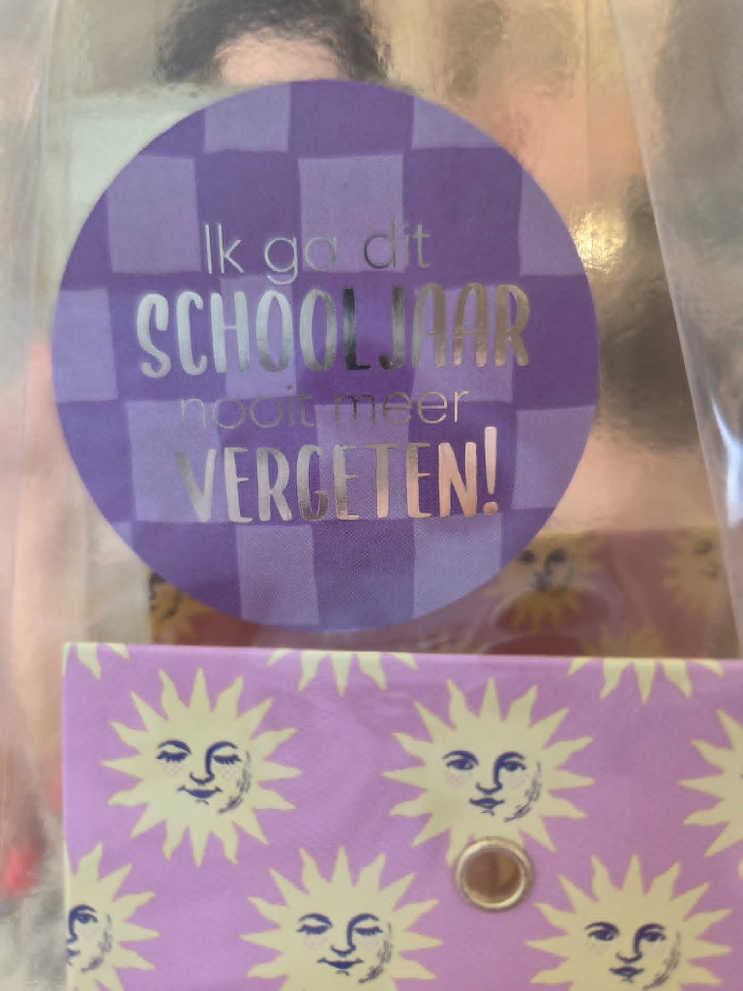 Zonnig cadeautje voor juf of meester