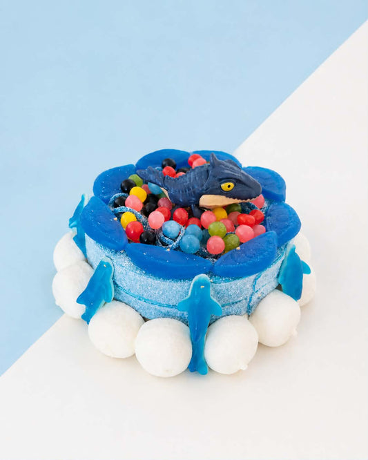 Snoeptaart water dinosaurus