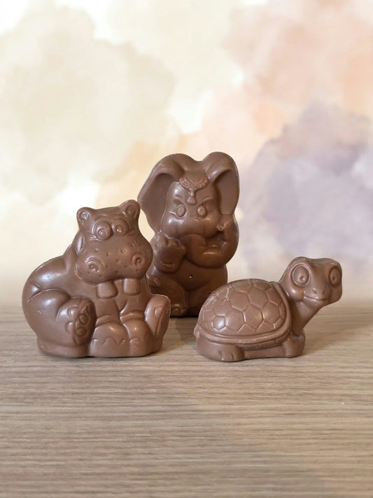 Kleine chocolade diertjes melk - Callebaut