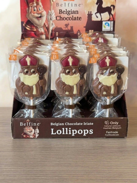 Chocolade lolly's Sinterklaas