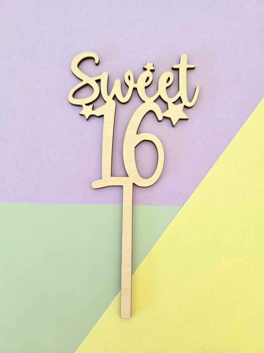 Taarttopper 'sweet 16'
