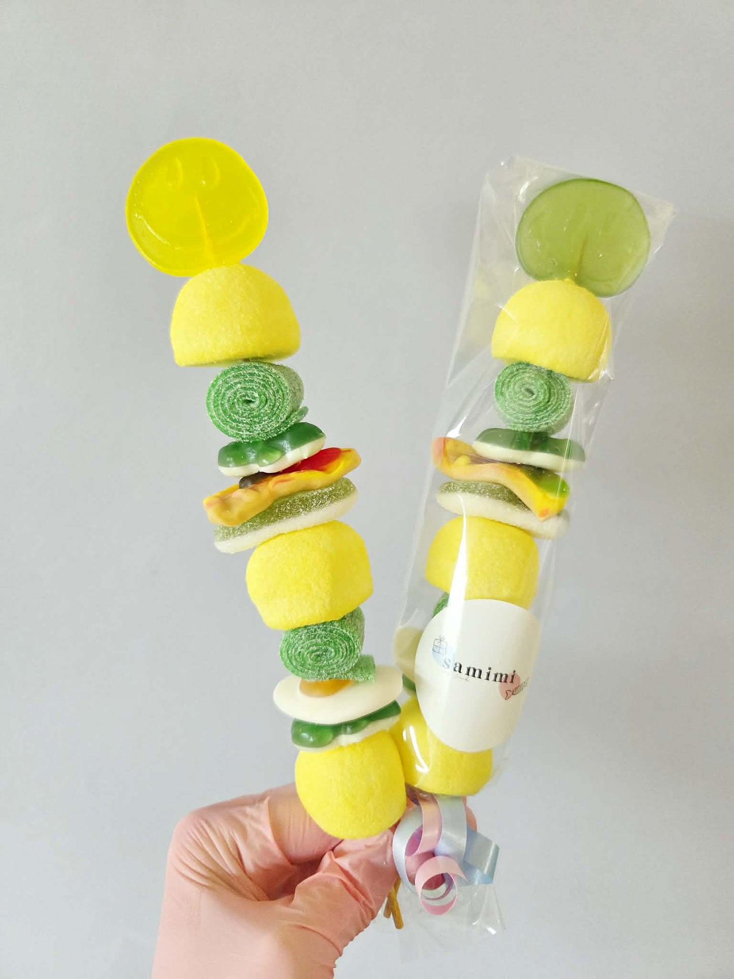Snoepsaté smiley