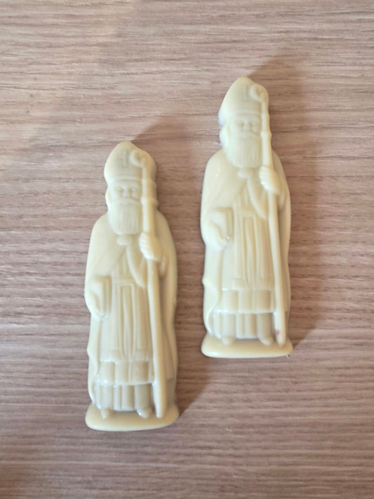 Sint met praline en witte chocolade - Callebaut
