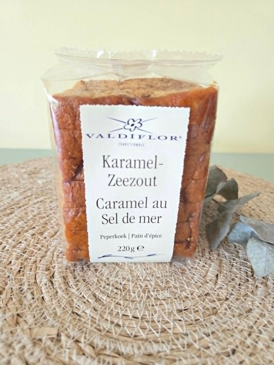 Peperkoek karamel - zeezout