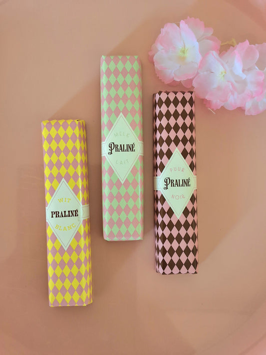 Chocolade repen met praliné