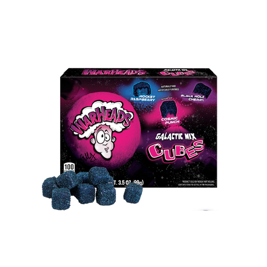 Warheads Galactic cubes theater box